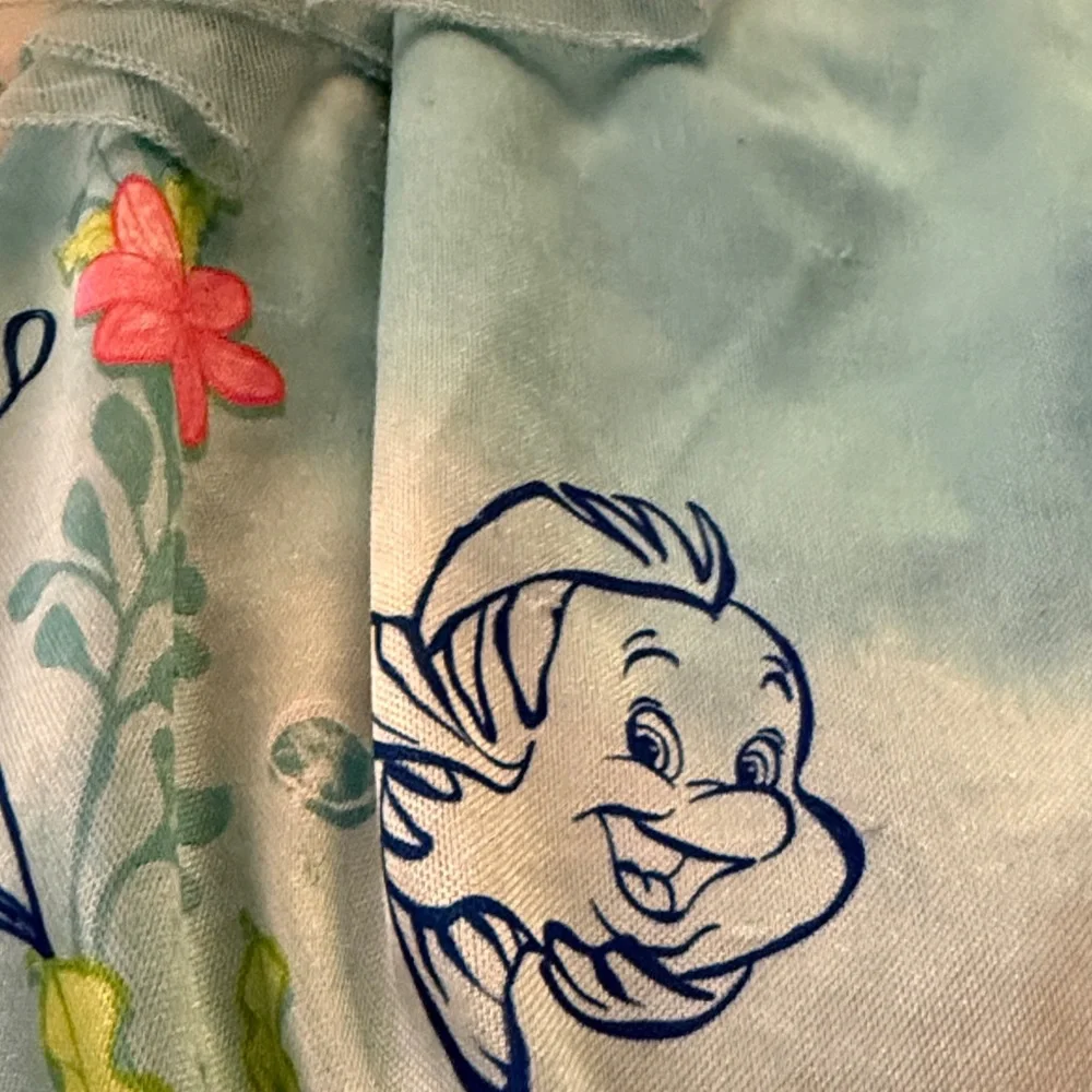 Blue Little Mermaid Nightgown - Picture 5 of 9